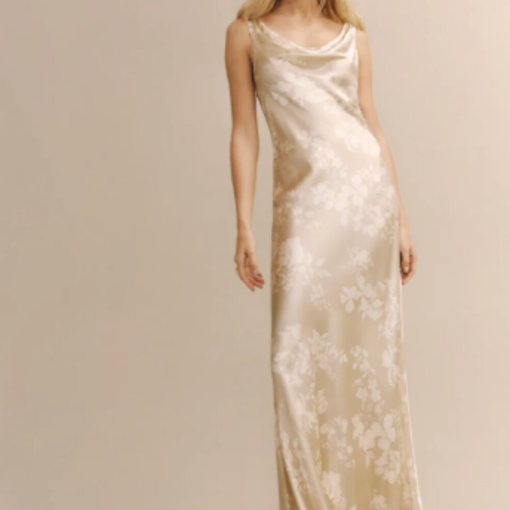 Reformation Annabelle Silk Dress